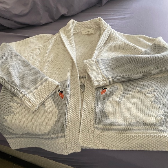 THE GREAT. Sweaters - RARE FIND: the SWAN LODGE CARDIGAN in Large (3) from THE GREAT! NWOT! 🤩